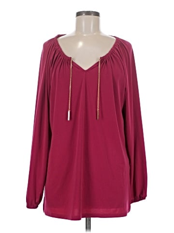 MICHAEL Michael Kors Long Sleeve Blouse (view 1)