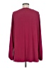 MICHAEL Michael Kors Burgundy Long Sleeve Blouse Size M - photo 2
