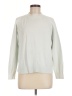 Quince Solid Silver Turtleneck Sweater Size M - photo 1