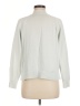 Quince Solid Silver Turtleneck Sweater Size M - photo 2