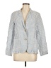 Tahari 100% Linen Stripes Blue Blazer Size M - photo 1