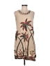 Unbranded Tropical Tan Casual Dress One size - photo 1