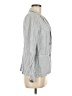 Tahari 100% Linen Stripes Blue Blazer Size M - photo 4