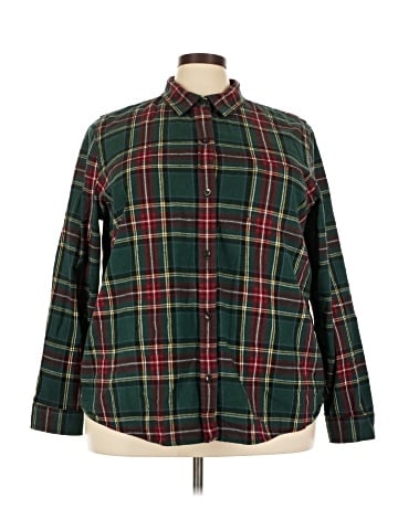 L.L.Bean Long Sleeve Button-Down Shirt (view 1)