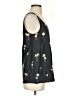 Rag & Bone 100% Silk Black Sleeveless Silk Top Size S - photo 4