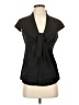 Trina Turk Black Short Sleeve Blouse Size S - photo 1