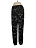 Willow & Clay 100% Polyester Floral Black Casual Pants Size S - photo 2