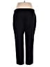 Chaus Solid Black Dress Pants Size L - photo 2