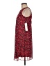 Calvin Klein 100% Polyester Floral Red Casual Dress Size 6 - photo 5