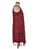 Calvin Klein 100% Polyester Floral Red Casual Dress Size 6 - photo 4