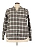 L.L.Bean 100% Cotton Plaid Gray Long Sleeve Button-Down Shirt Size 3X - photo 1