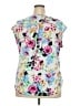 Elle White Short Sleeve Blouse Size XXL - photo 2