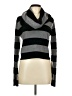 BCBGMAXAZRIA Stripes Gray Wool Pullover Sweater Size M - photo 1