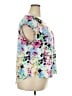 Elle White Short Sleeve Blouse Size XXL - photo 4