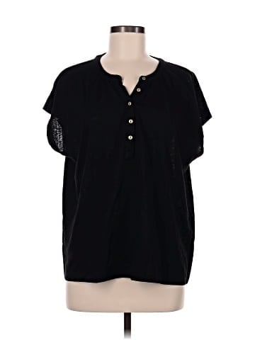Unbranded Short Sleeve Henley (view 1)