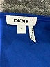 DKNY 100% Polyester Blue Short Sleeve Blouse Size L - photo 7