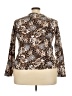 White Stag Animal Print Brown Long Sleeve T-Shirt Size XXL - photo 2