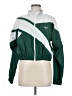 Reebok 100% Polyester Color Block Green Track Jacket Size M - photo 1