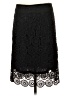 Lapis 100% Cotton Black Formal Skirt Size S - photo 2