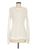 Minnie Rose 100% Cotton Ivory Pullover Sweater Size M - photo 1