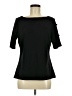 Ann Taylor Black 3/4 Sleeve T-Shirt Size M - photo 1