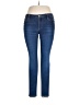 a.n.a. A New Approach Solid Blue Jeans Size 10 - photo 1