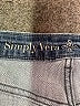 Simply Vera Vera Wang Solid Blue Jeans Size 14 - photo 7