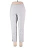 Lafayette 148 New York Solid Gray Active Pants Size 18 - photo 1