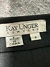 Kay Unger 100% Polyester Black Formal Skirt Size 8 - photo 4