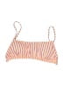 Billabong Stripes Orange Swimsuit Top Size L - photo 1