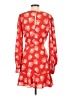 Adelyn Rae 100% Polyester Hearts Red Casual Dress Size S - photo 2