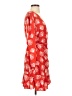 Adelyn Rae 100% Polyester Hearts Red Casual Dress Size S - photo 4