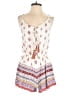 Xhilaration 100% Rayon Paisley Ivory Romper Size M - photo 1