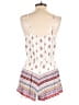 Xhilaration 100% Rayon Paisley Ivory Romper Size M - photo 2