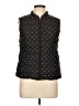 ColeBrook 100% Fiber Polka Dots Black Vest Size L - photo 1