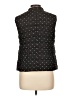 ColeBrook 100% Fiber Polka Dots Black Vest Size L - photo 2