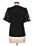 Sanctuary 100% Cotton Black Short Sleeve Top Size M - photo 2