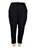 LIVI Solid Black Casual Pants Size 26 - 28 Plus - photo 1