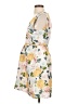 Sam Edelman 100% Polyester Floral Yellow Cocktail Dress Size 4 - photo 5