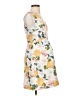 Sam Edelman 100% Polyester Floral Yellow Cocktail Dress Size 4 - photo 4