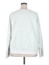 Crown & Ivy 100% Cotton Stripes White Sweatshirt Size XXL - photo 2