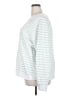 Crown & Ivy 100% Cotton Stripes White Sweatshirt Size XXL - photo 5