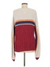Rip Curl Color Block Burgundy Pullover Sweater Size M - photo 2