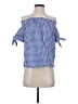 J.Crew 100% Cotton Blue Sleeveless Blouse Size 4 - photo 1