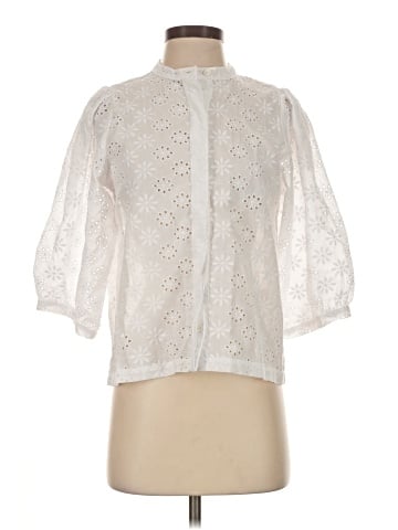 Barbour 3/4 Sleeve Blouse (view 1)