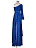 Mac Duggal 100% Polyester Blue Cocktail Dress Size 0 - photo 2