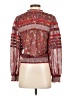 Ranna Gill 100% Polyester Red Long Sleeve Blouse Size S - photo 2