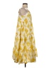 Utsa Tie-dye Yellow Casual Dress Size S - photo 4