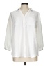 Papermoon 100% Polyester White 3/4 Sleeve Blouse Size L - photo 1