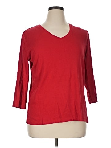St. John's Bay 3/4 Sleeve T-Shirt (view 1)